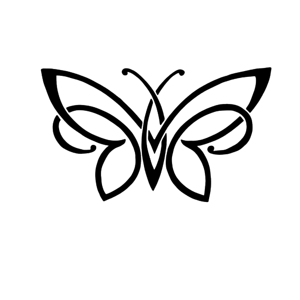 Butterfly Tattoo  Transparent Clipart