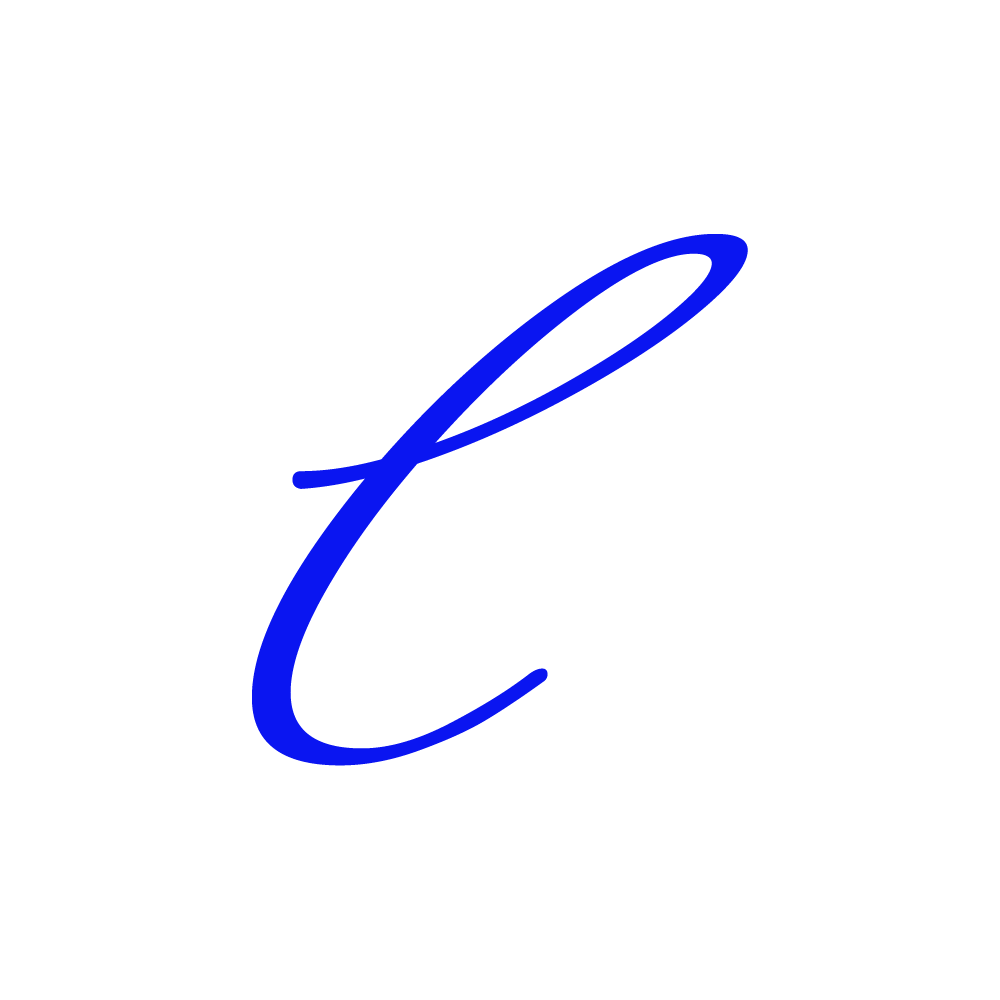 C Alphabet Blue Transparent Photo