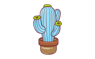 Cactus Free Sticker PNG