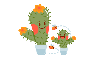 Cactus Sticker PNG