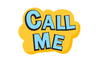 Call Me Sticker PNG