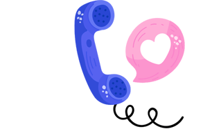 Calling Sticker PNG