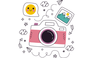 Camera Free Sticker PNG