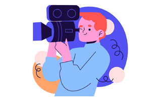 Cameraman Sticker PNG