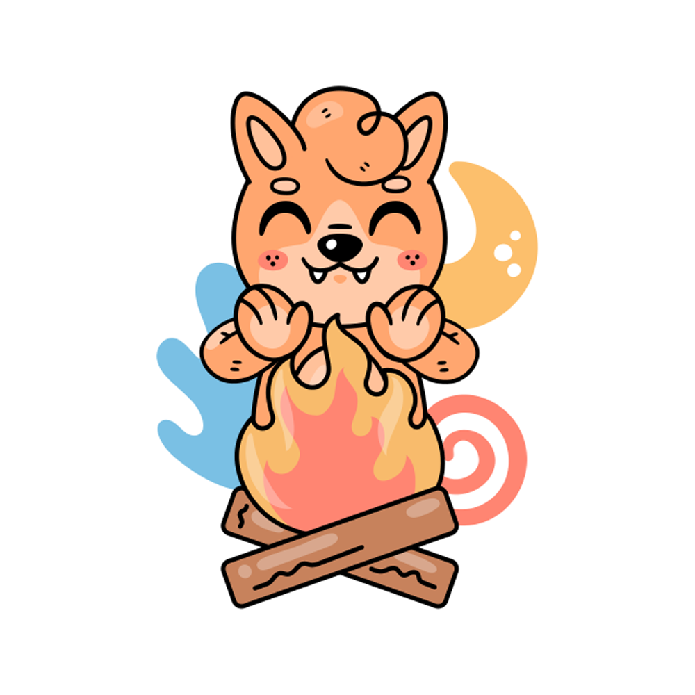 Campfire Free Sticker Transparent Image