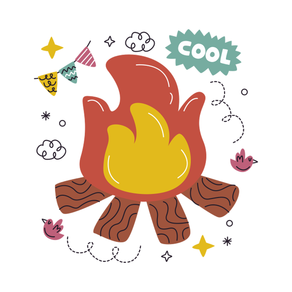 Campfire Sticker Transparent Photo
