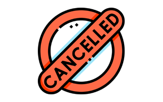 Cancel Free Sticker PNG