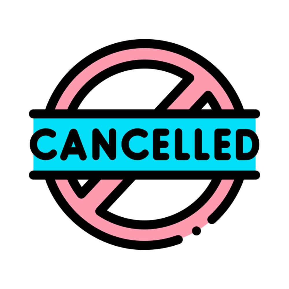 Cancel Sticker Transparent Picture