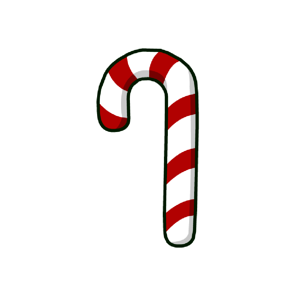 Candy Canes Free Sticker Transparent Picture