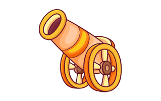 Cannon Sticker PNG