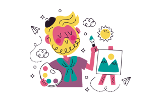 Canvas Free Sticker PNG