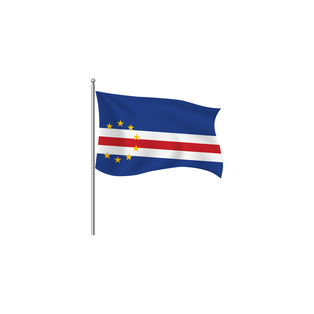 Cape Verde Flag Transparent Picture