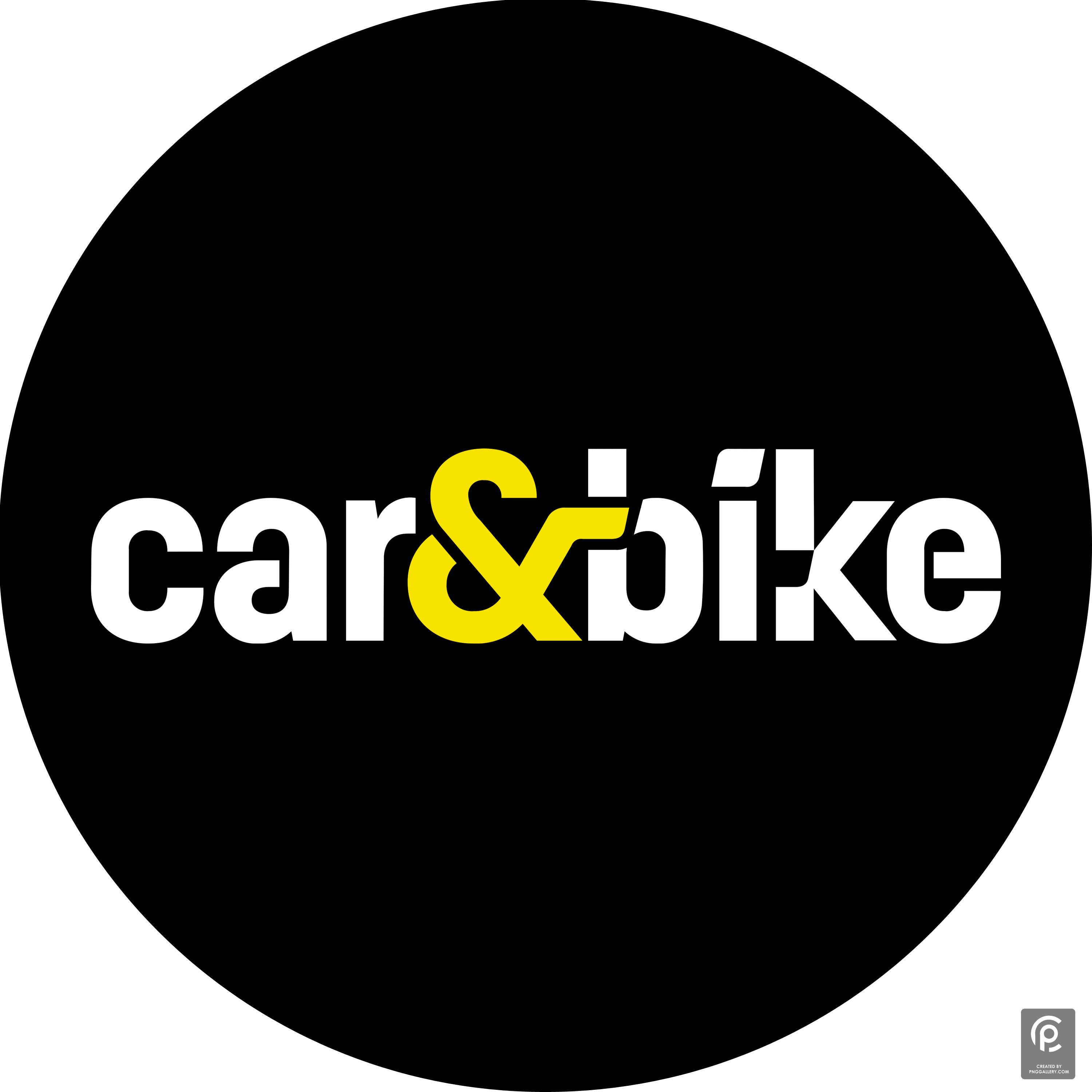 Carandbike Logo Transparent Clipart