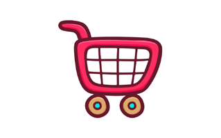 Cart Sticker PNG