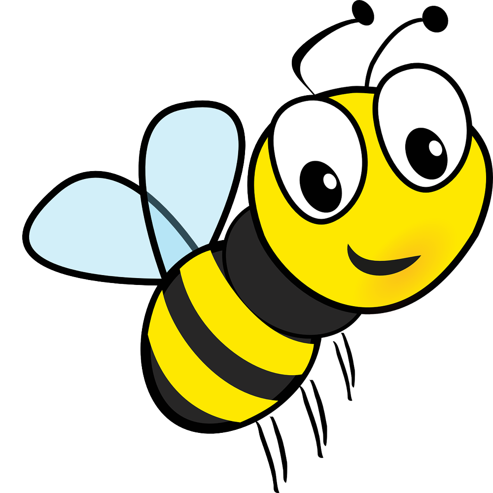Cartoon Bee  Transparent Image