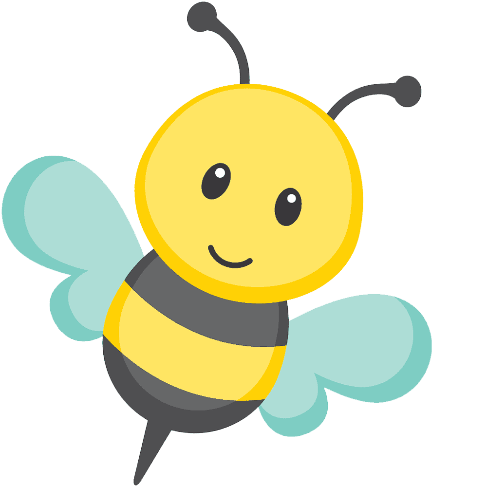 Cartoon Bee  Transparent Photo