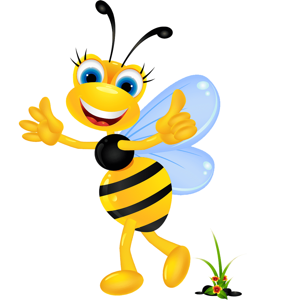 Cartoon Bee Transparent Picture