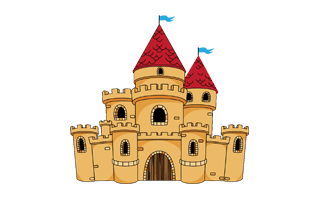 Cartoon Castle PNG