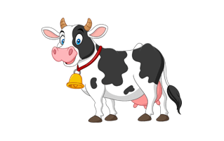 Cartoon Cow PNG