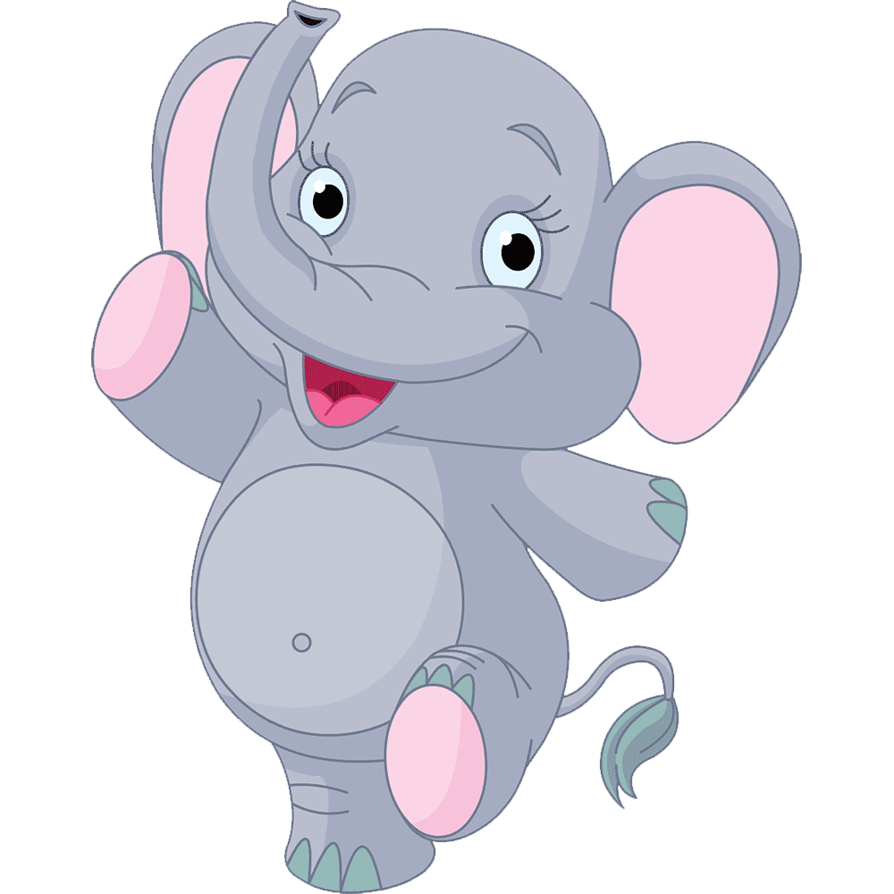 Cartoon Elephant Transparent Picture
