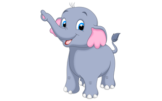 Cartoon Elephant PNG