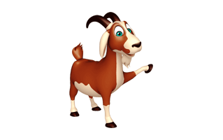 Cartoon Goat PNG