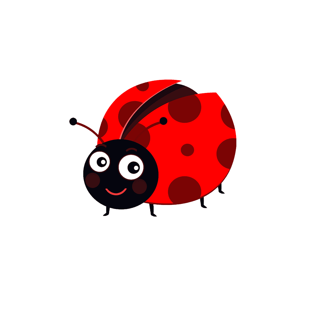 Cartoon Ladybug  Transparent Photo
