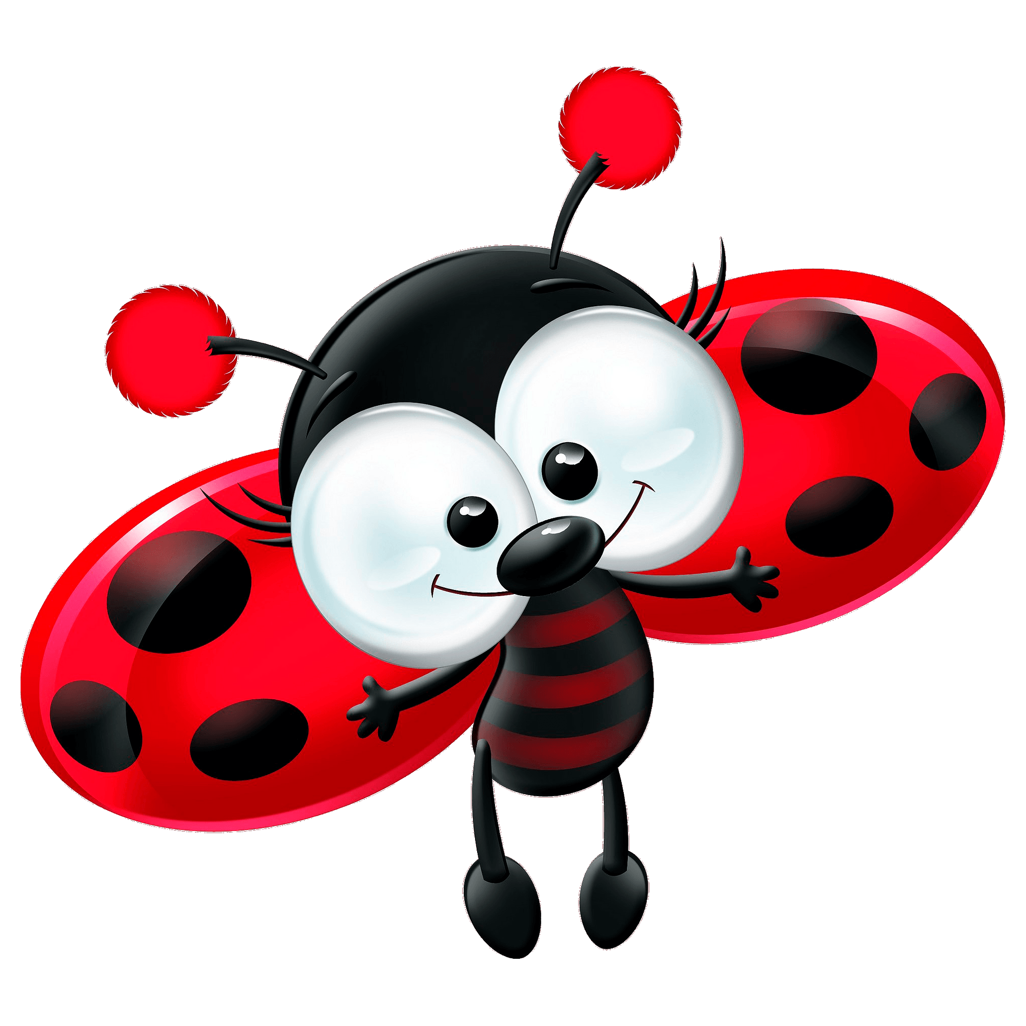 Cartoon Ladybug Transparent Picture