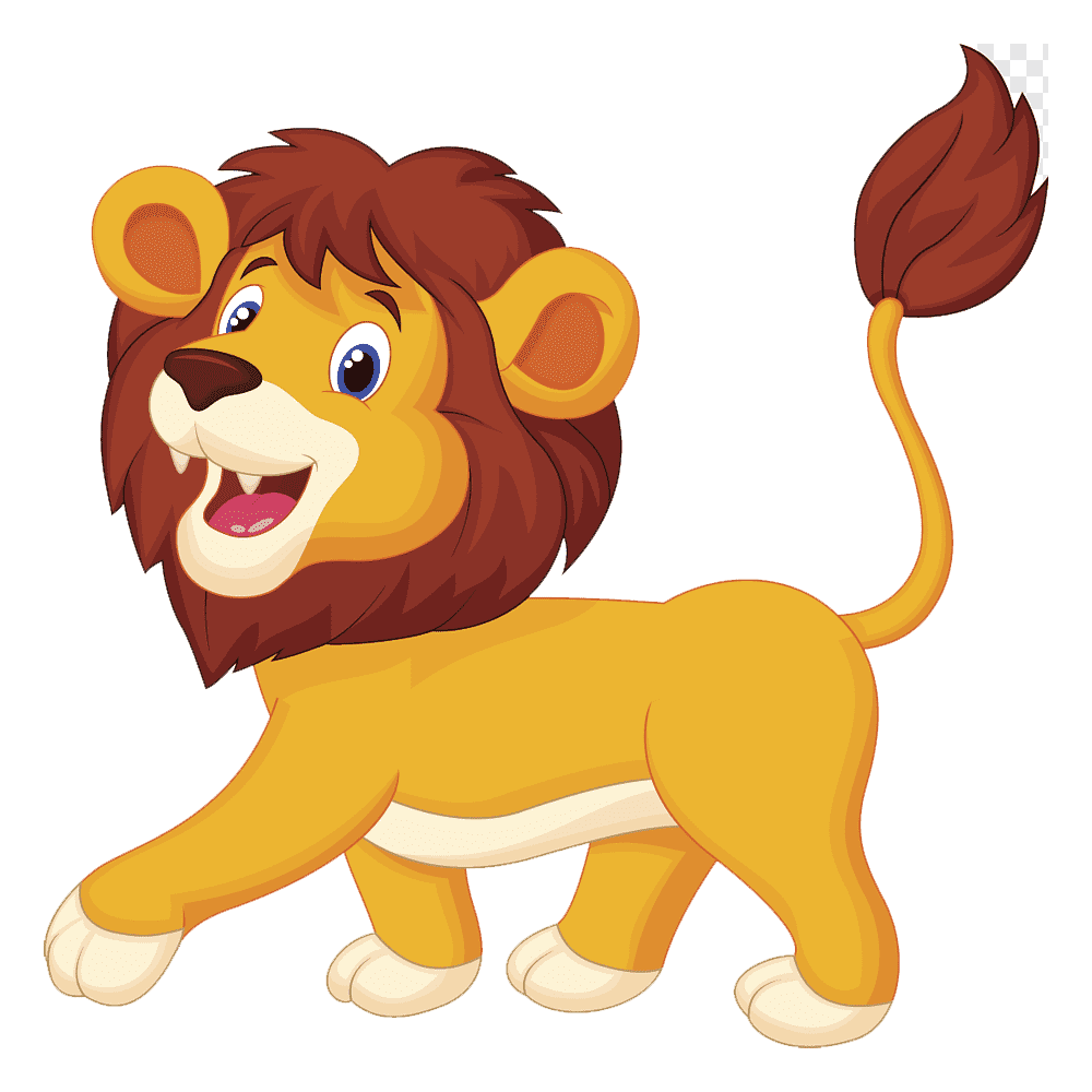 Cartoon Lion Transparent Picture