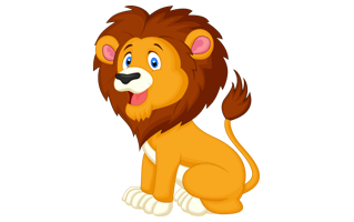 Cartoon Lion PNG