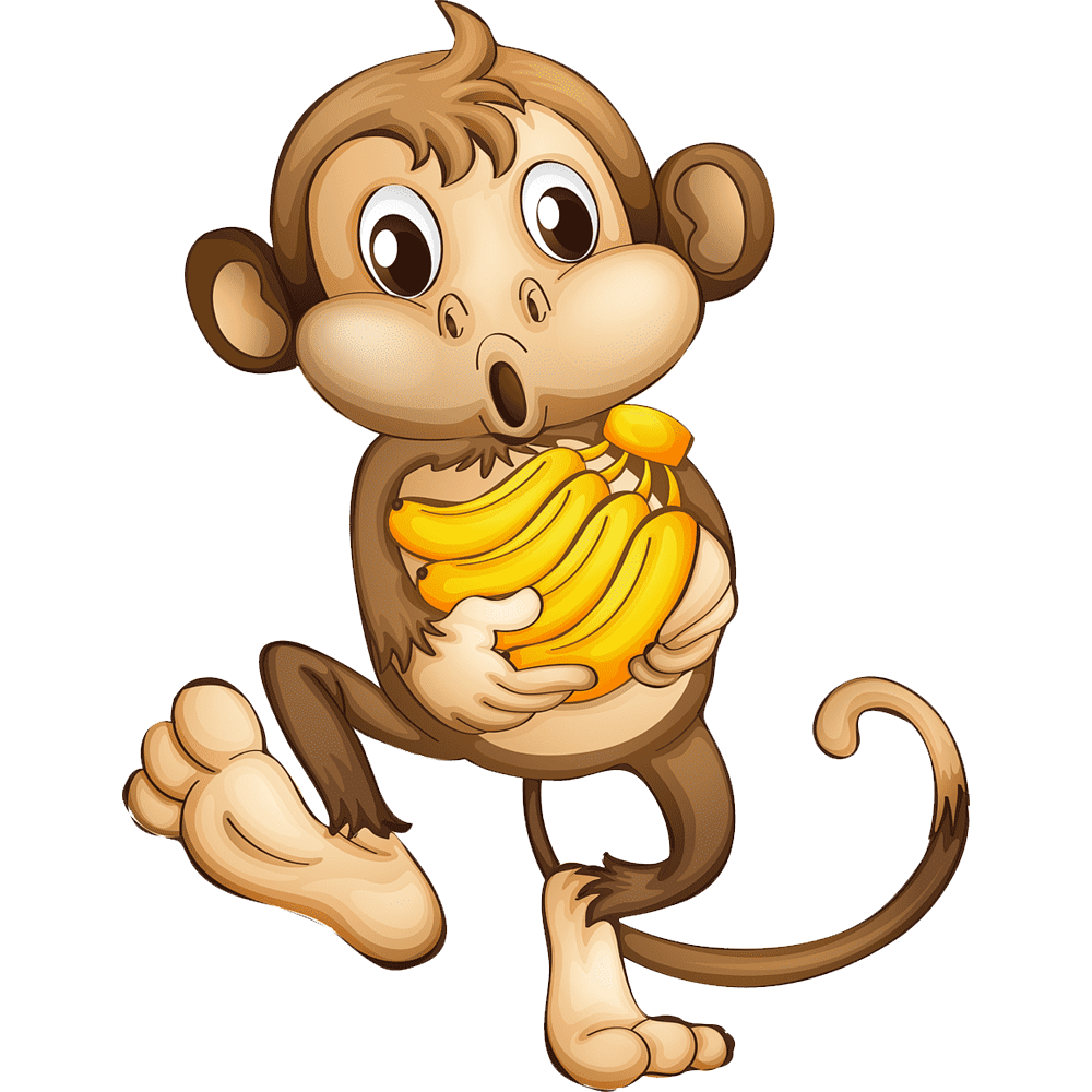 Cartoon Monkey Transparent Picture