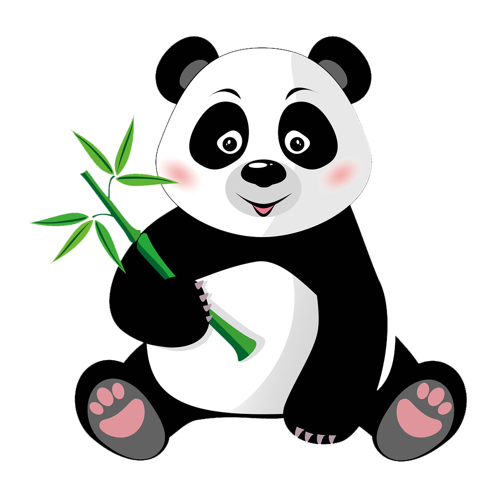 Cartoon Panda Transparent Picture