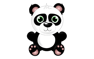 Cartoon Panda PNG