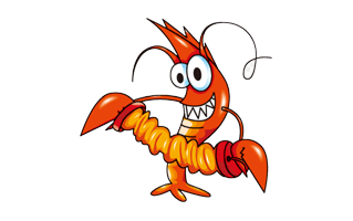 Cartoon Shrimp PNG
