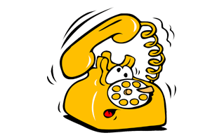 Cartoon Telephone PNG