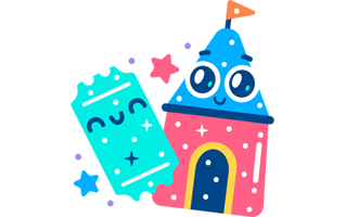 Castle Free Sticker PNG