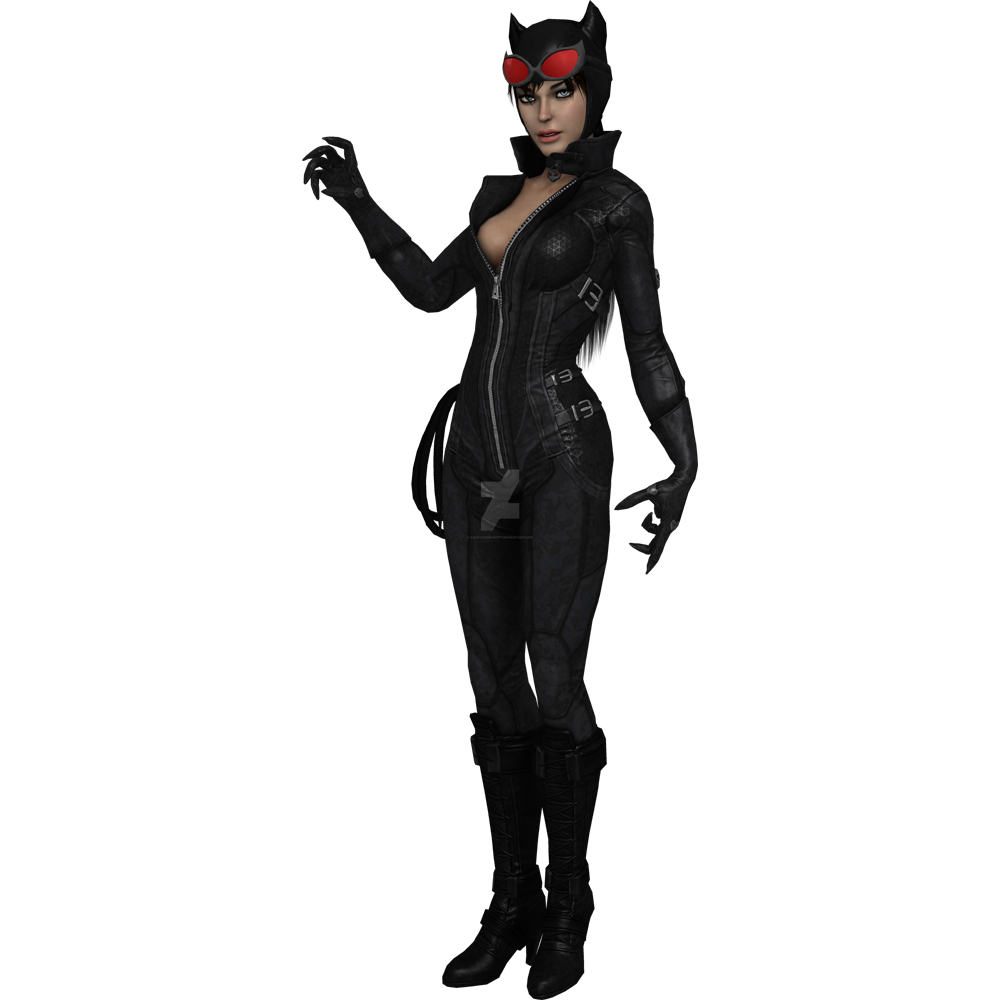 Catwoman  Transparent Clipart