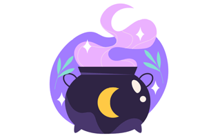 Cauldron Free Sticker PNG