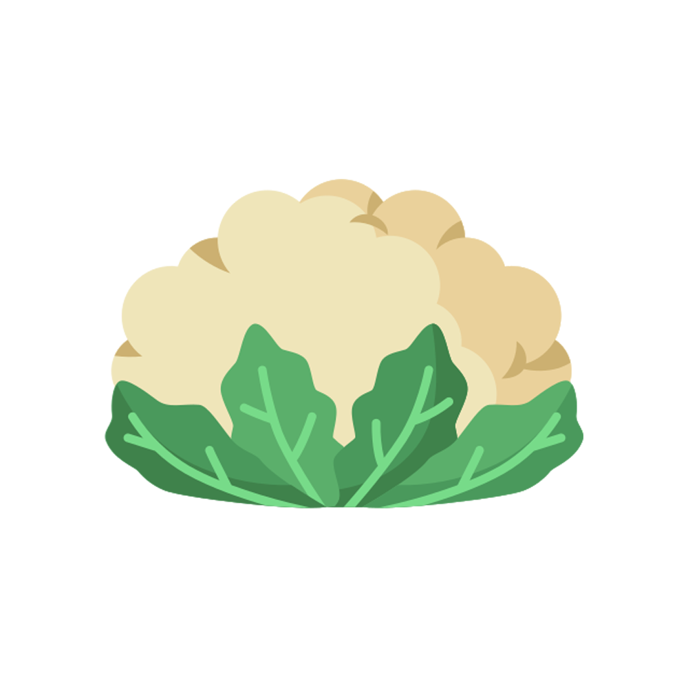 Cauliflower Free Sticker Transparent Gallery