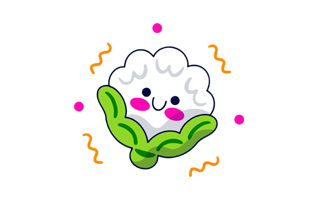 Cauliflower Free Sticker PNG
