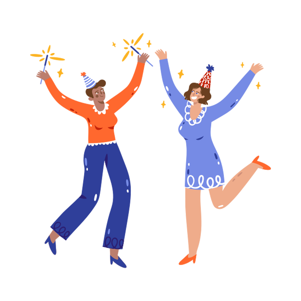 Celebrate Free Sticker Transparent Picture