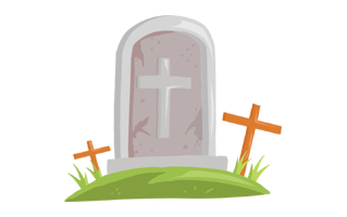 Cemetery Sticker PNG