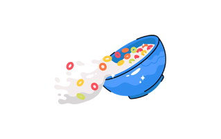 Cereal Free Sticker PNG