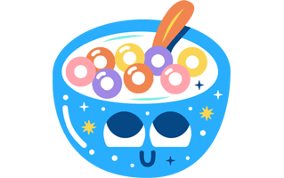 Cereal Sticker PNG