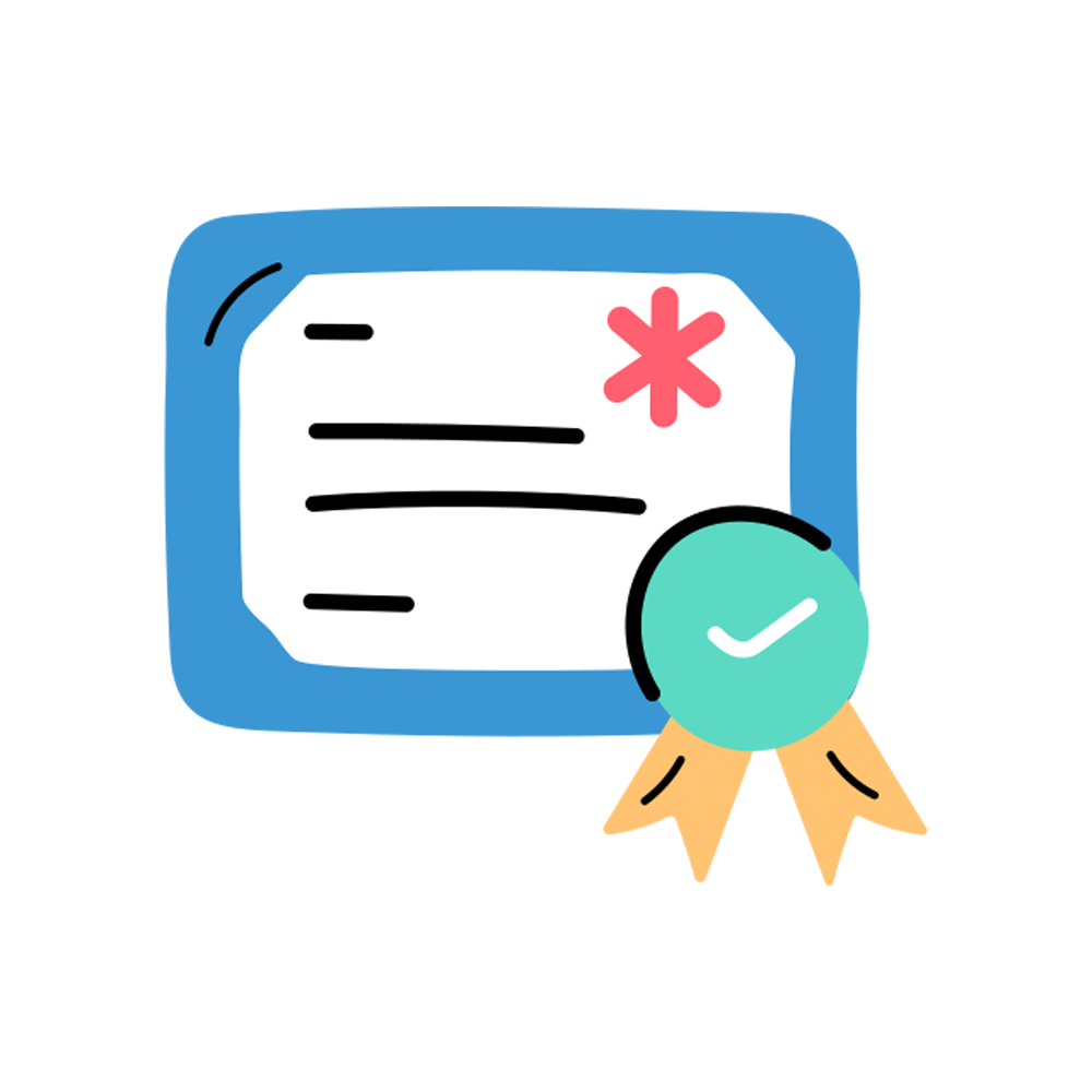 Certificate Free Sticker Transparent Gallery