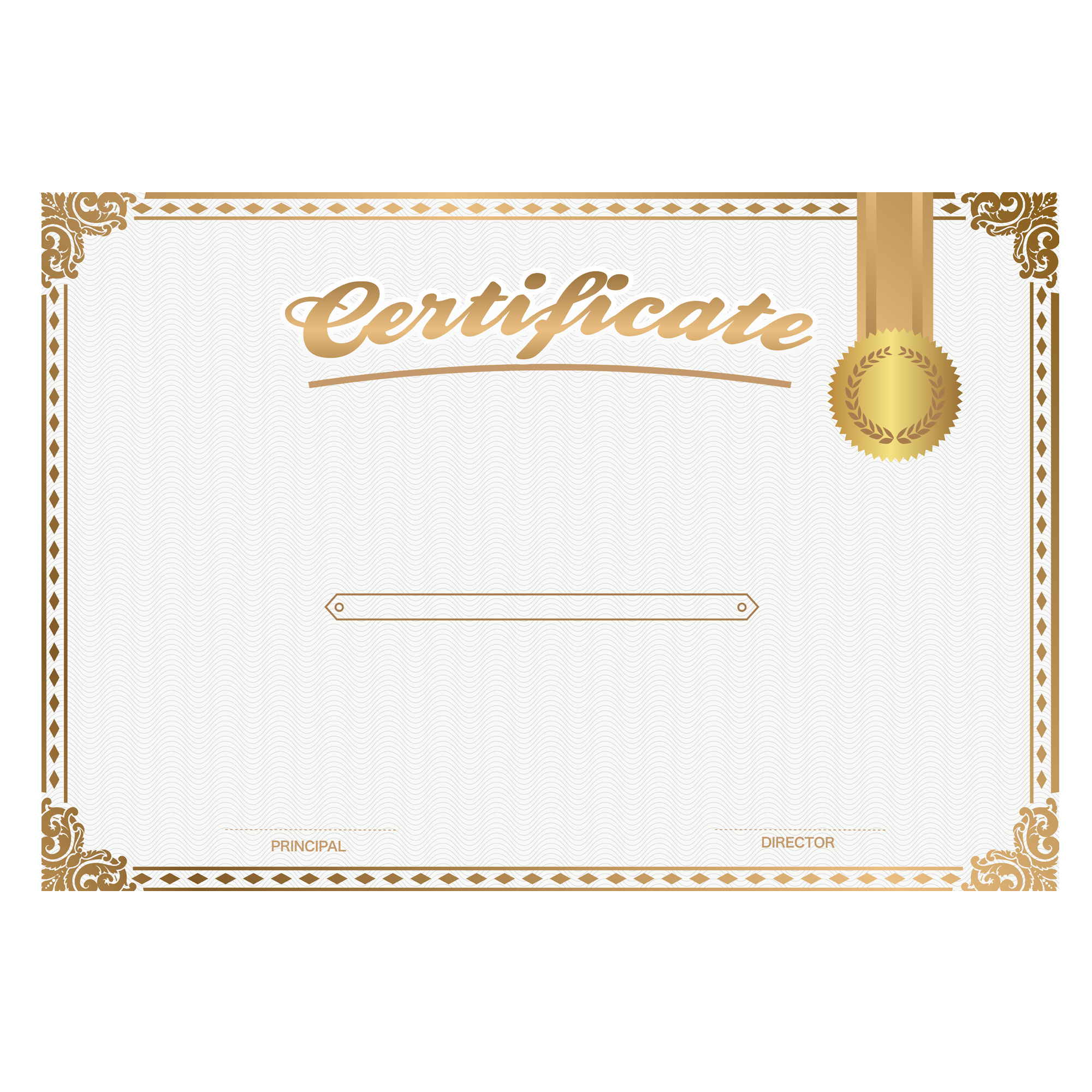 Certificate Template Transparent Picture