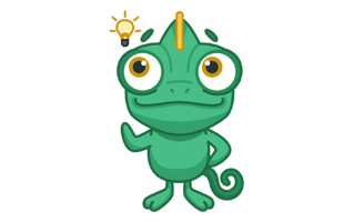 Chameleon Sticker PNG