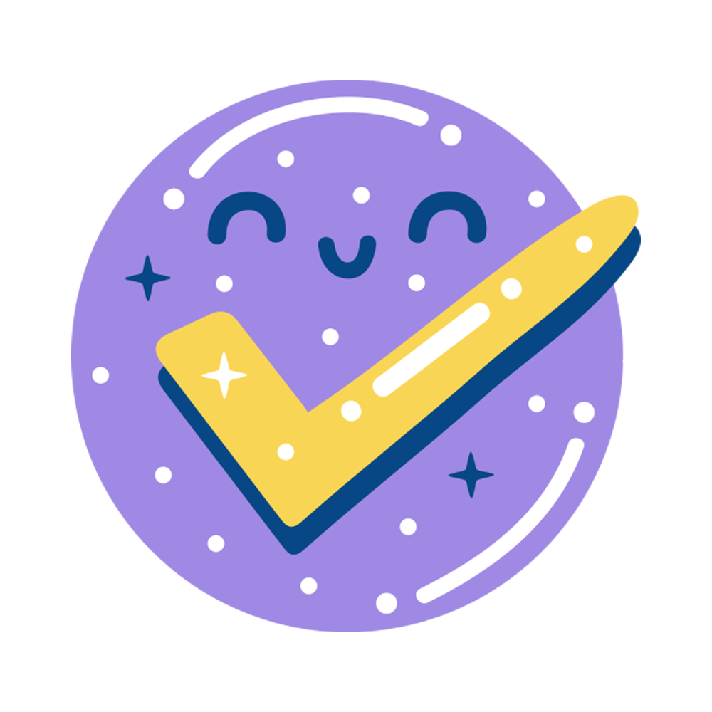 Checked Free Sticker Transparent Picture