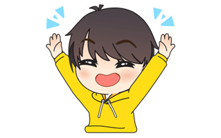 Cheerful Free Sticker PNG