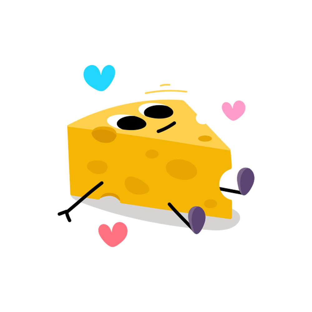 Cheese Free Sticker Transparent Gallery